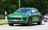 2018 Porsche Macan facelift: latest pictures show new front-end features