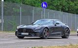 2019 Mercedes AMG GT spies front side