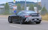 2019 Mercedes AMG GT spies rear side