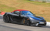 Porsche 718 Boxster Spyder: new pictures show bespoke roof setup