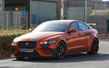 New Jaguar XE SV Project 8 tests at the Nürburgring
