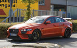 New Jaguar XE SV Project 8 tests at the Nürburgring