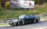 The Porsche Taycan was previously called the Mission E