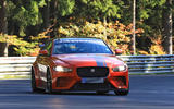 New Jaguar XE SV Project 8 tests at the Nürburgring