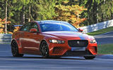 New Jaguar XE SV Project 8 tests at the Nürburgring