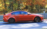 New Jaguar XE SV Project 8 tests at the Nürburgring