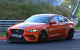 New Jaguar XE SV Project 8 tests at the Nürburgring