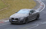 BMW M8: new pictures show coupé and convertible differences