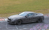 BMW M8: new pictures show coupé and convertible differences