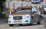 Facelifted Mercedes-AMG GLA 45 spotted testing