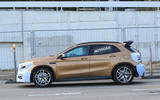 Facelifted Mercedes-AMG GLA 45 spotted testing