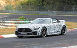 Mercedes-AMG GT R Roadster spies front side