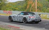 Mercedes-AMG GT R Roadster spies side rear