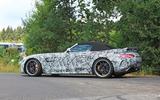 Mercedes-AMG GT R Roadster spies side