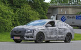 2017 Renault Mégane saloon spy shot