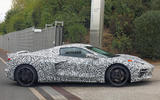 Mid-engined Chevrolet Corvette C8 sheds cladding to reveal shape