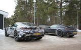 2018 Aston Martin Vantage spotted winter testing with AMG V8
