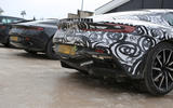 2018 Aston Martin Vantage spotted winter testing with AMG V8