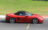 Porsche 718 Boxster GTS spied with up to 375bhp