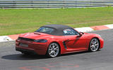Porsche 718 Boxster GTS spied with up to 375bhp