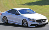 Mercedes-AMG SL 63 spied chassis testing