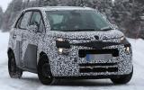 Citroën C3 Picasso spy shots