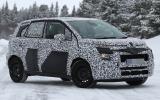 Citroën C3 Picasso spy shots