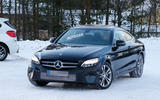 2018 Mercedes-Benz C-Class Coupe facelift spotted for first time