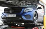 Mercedes-Benz GLC Coupé spy shots