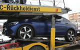 Mercedes-Benz GLC Coupé spy shots