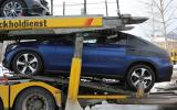 Mercedes-Benz GLC Coupé spy shots