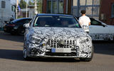 2019 Mercedes-AMG A45 'Predator' seen in production bodywork