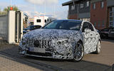 2019 Mercedes-AMG A45 'Predator' seen in production bodywork