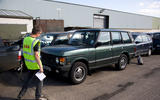 Range Rover Vogue scrap