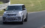 Range Rover Sport SVR hard cornering