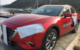Mazda CX-4 spied