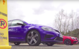 Mercedes A45 AMG, Volkswagen Golf R