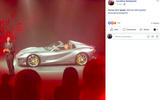 Ferrari 812 convertible private unveiling