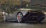 Tritium electric supercar - rear