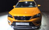 2016 Seat Ateca SUV nose
