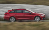 Seat Leon Estate 2020 side red Seat Leon Estate 2020 side red