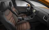 Seat Ateca interior revealed