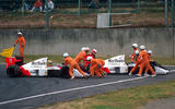 Ayrton Senna crash