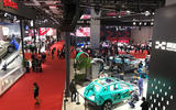 Shanghai motor show floor