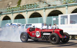Vintage Bentley at Brighton seafront