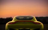The rear of the Aston Martin Vantage