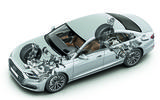 Audi A8 cutaway