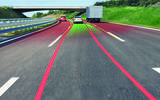 Motorway driving simulation