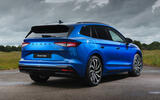Skoda Enyaq Cargo rear quarter static Skoda Enyaq Cargo rear quarter static