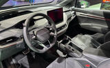 Skoda Enyaq facelift Brussels motor show dashboard